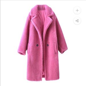 TEDDY MAXI JACKET by SHADY LADY - ROSE (XL)
